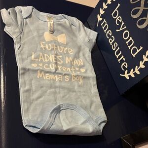 Blue Baby One Piece by